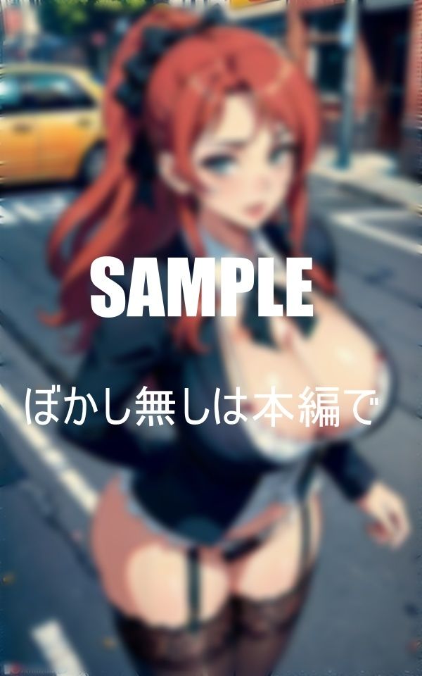 サンプル画像5:街中で男を物色ガーターベルト痴女たちの淫靡な誘惑(3サークル) [d_399990]