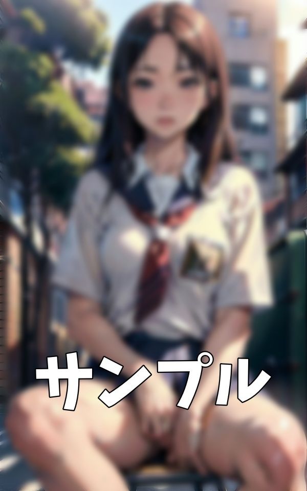 サンプル画像5:JKのスカートの中特集！おパンツを脱がせて野外でおまんこくぱぁさせる援交スペシャル！(寝る前に読みたくなる大人のエロ本) [d_400196]