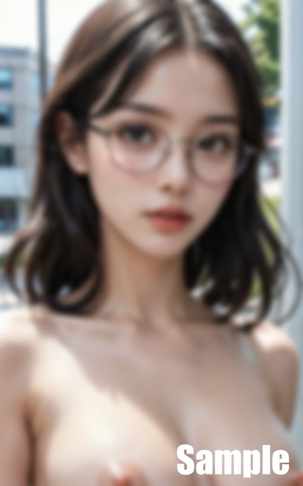 サンプル画像4:メガネだけは外せない女子(にゅるんべるく) [d_400205]