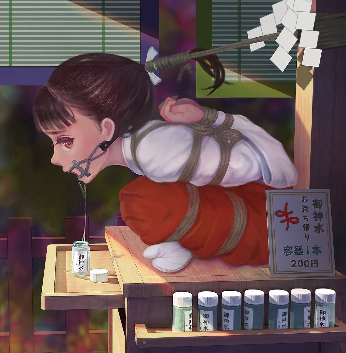 サンプル画像3:巫女×縄 第1巻(ikelag) [d_400231]