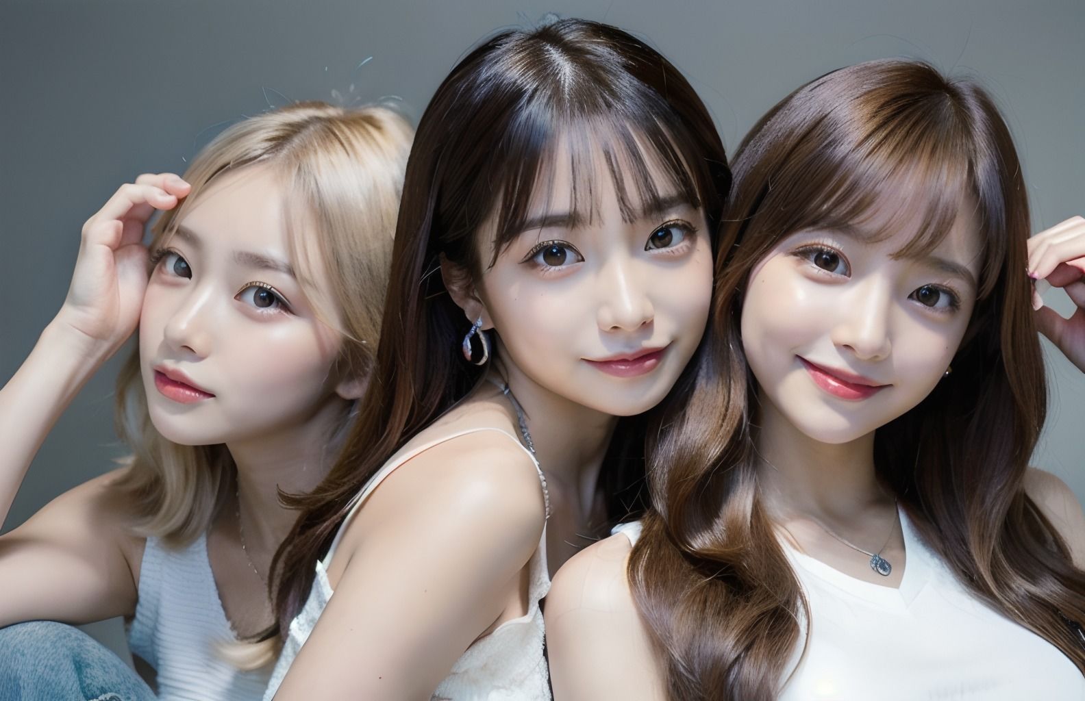 サンプル画像4:オトコの夢物語(AIコスプレ美女) [d_400284]