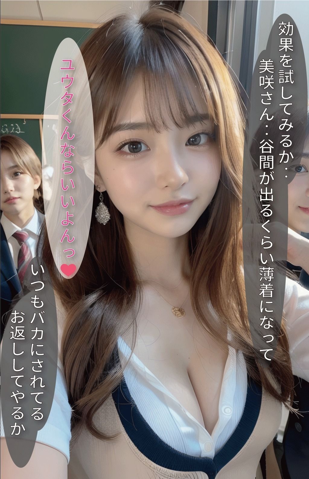 サンプル画像2:催●アプリでオナペット(AIコスプレ美女) [d_400305]