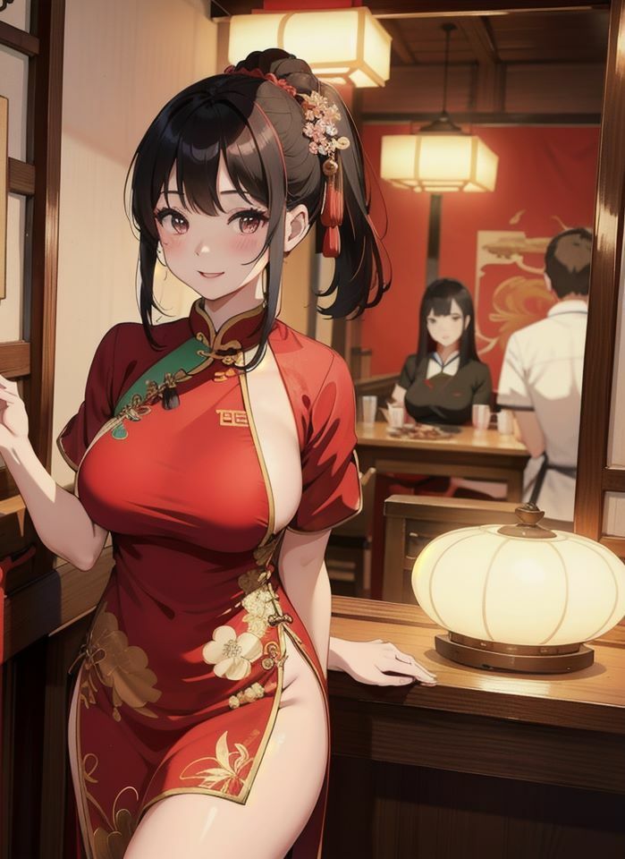 サンプル画像3:俺の妾の中華娘は誰にも誘惑する無問題のくそビッチ美女(キンスイ) [d_400325]