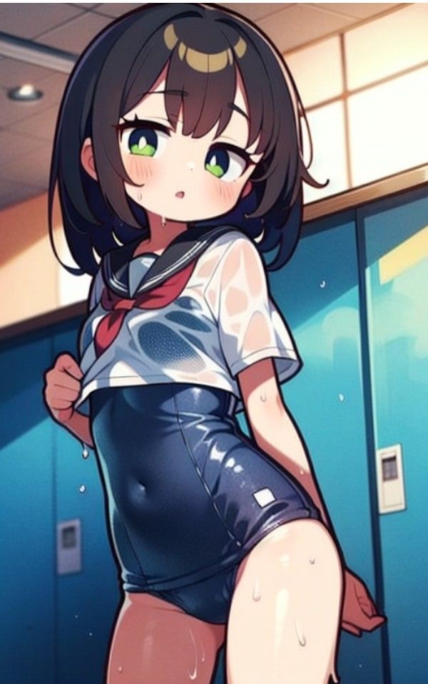 サンプル画像4:水泳部の女子校生とエッチなレッスン★(発射2秒前) [d_400329]