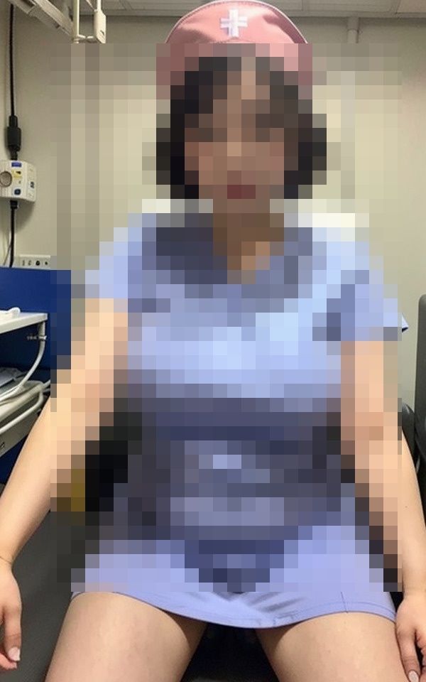 サンプル画像6:看護師のお姉さんから診察に呼ばれ何があるか行ったら夜の誘いだった(YAMANASHI) [d_400383]