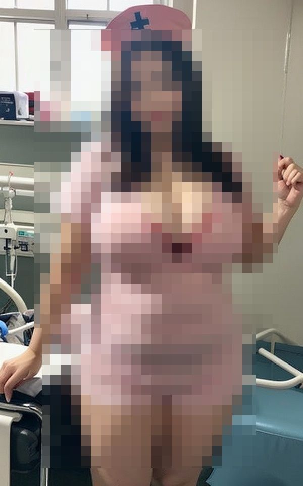 隣に別の患者が寝ていると言うのに看護師のお姉さんは容赦ないのサンプル画像 6