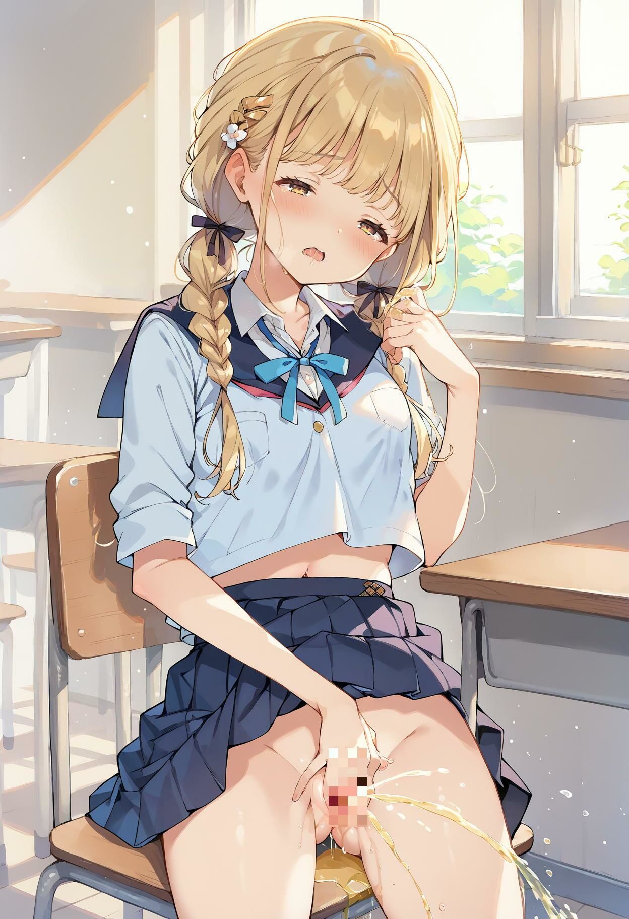 サンプル画像3:【女子校生の藤◯こ◯ね】オナニーで大量オシッコ(AI_Pussy) [d_400489]