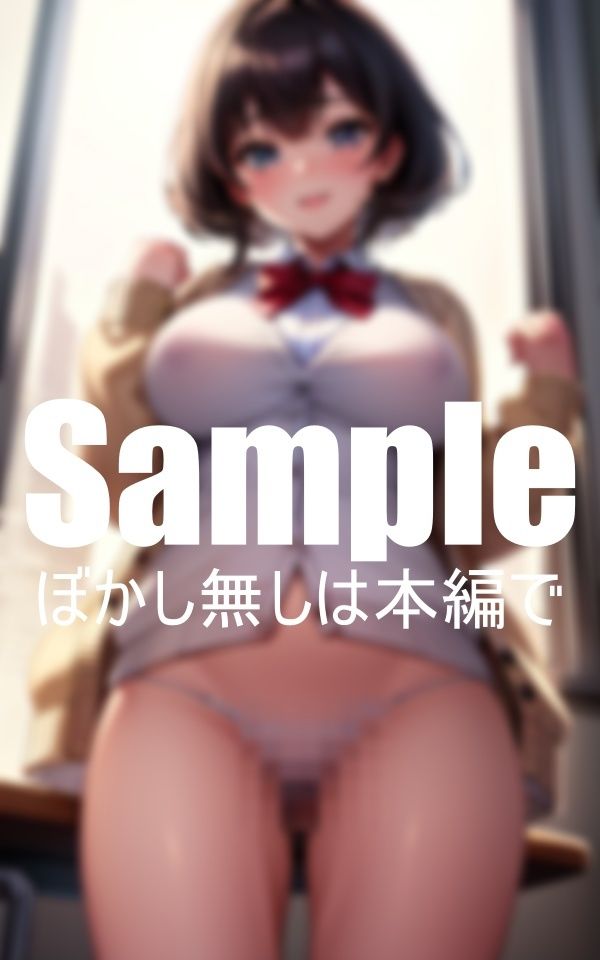 サンプル画像4:爆乳美女のお着替え(えっちAI) [d_400500]