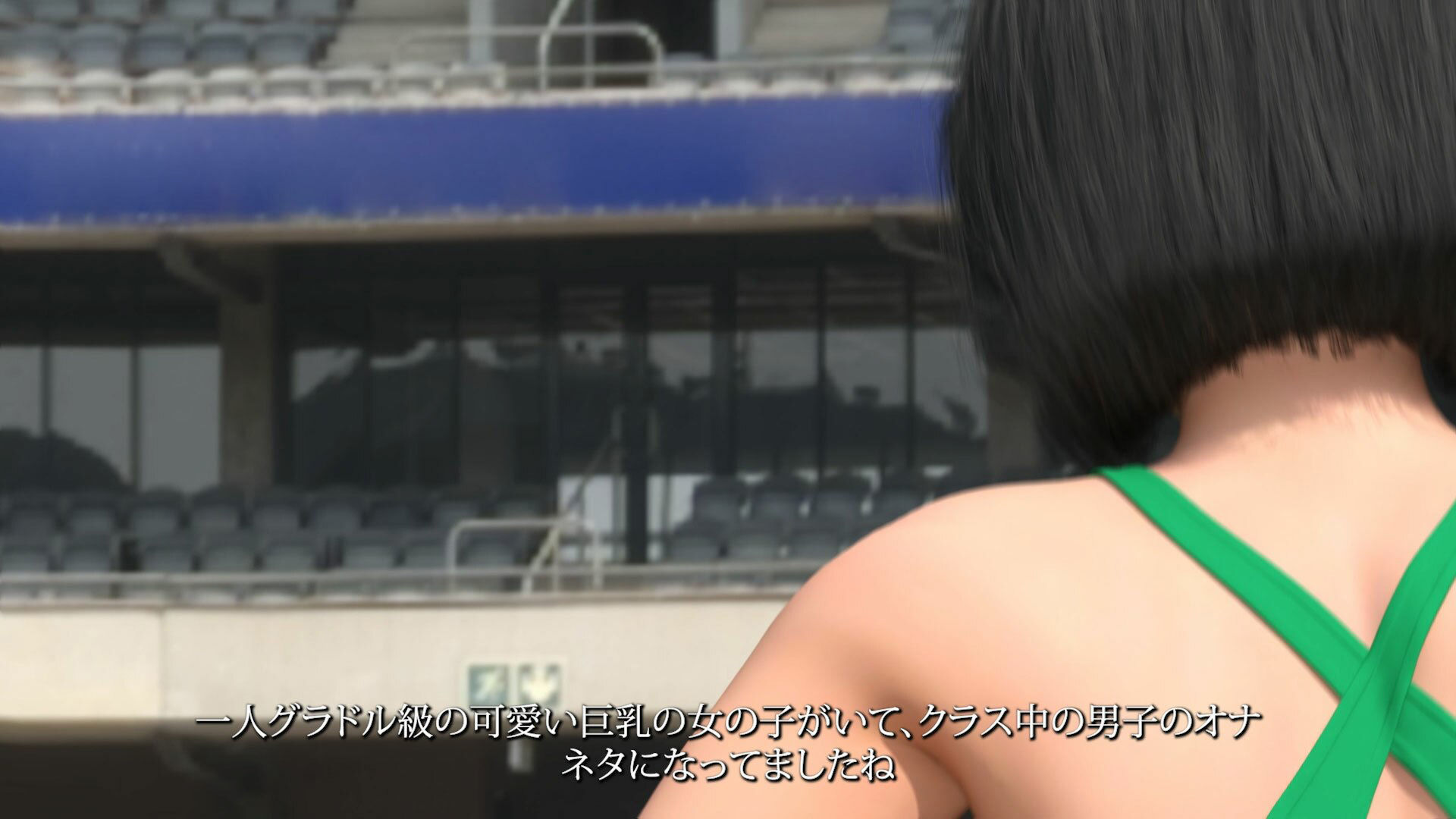 サンプル画像4:霧島愛唯（きりしまめい）の陸上競技ユニフォーム:準備運動(Ozone_Layer) [d_400559]