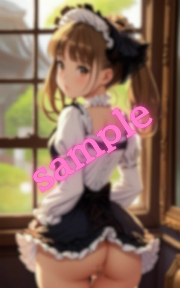 サンプル画像2:ご主人様ア〇ルの時間でございます(妄想美女クラブ) [d_400572]