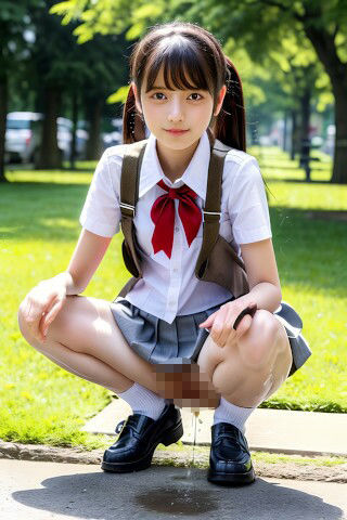 サンプル画像1:美少女放尿図鑑Vol.1(FunkyFreaks) [d_400594]