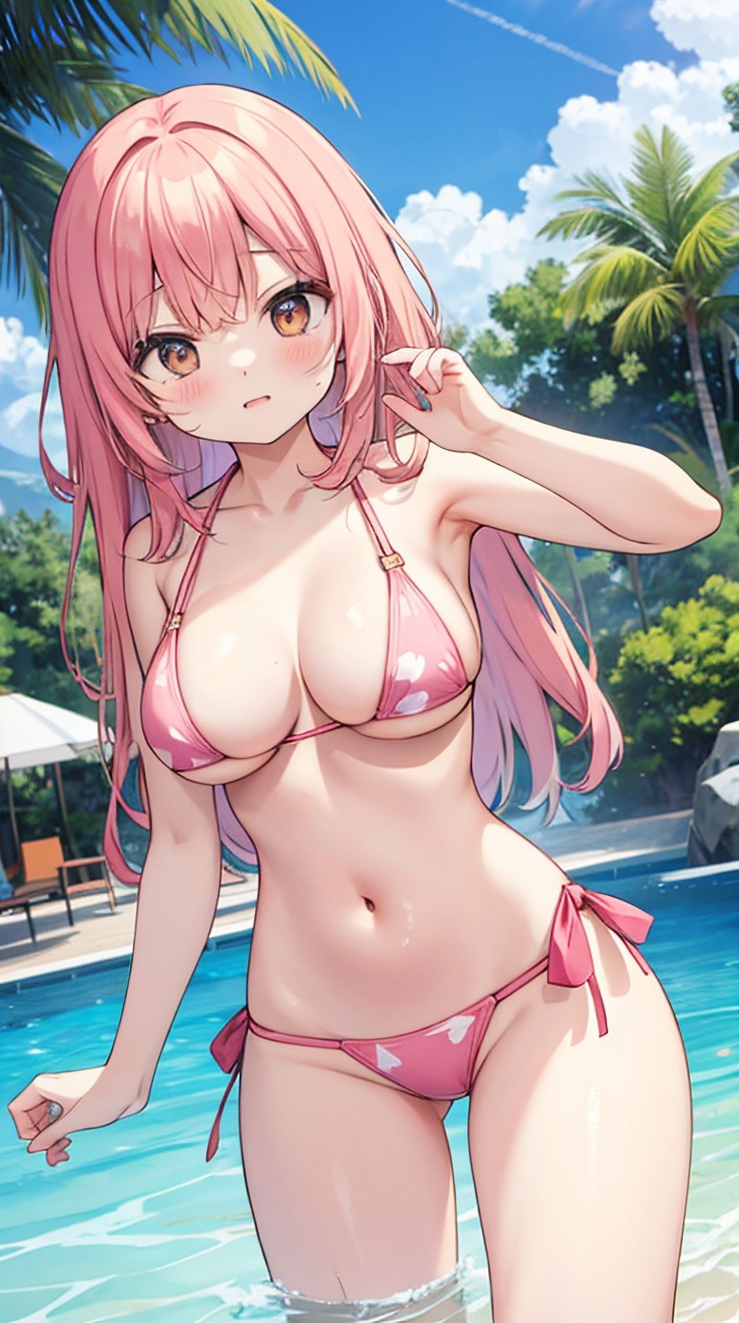 サンプル画像3:【ROCG028】かわいい水着ビキニ★約150枚★サイズ1072×1920(ローズ志向) [d_400650]