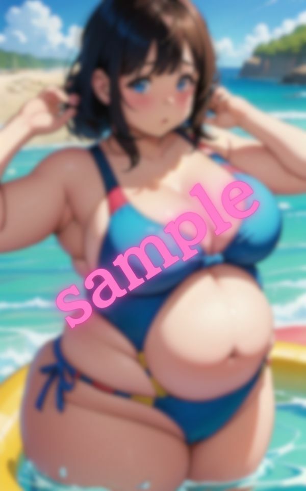 サンプル画像1:むっちりで可愛い女の子の水着画像集(エロクラブIA) [d_400729]