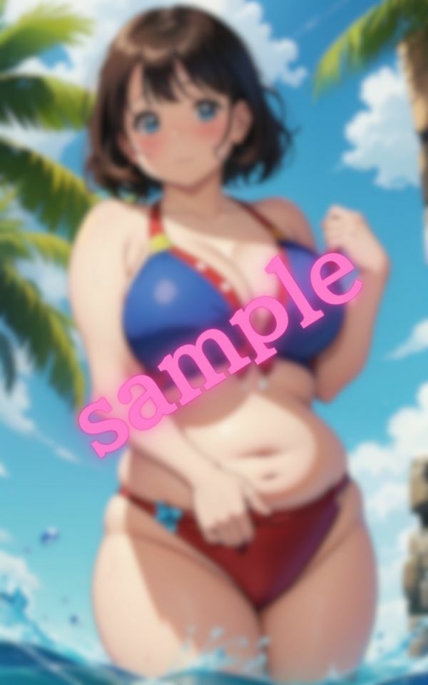 サンプル画像3:むっちりで可愛い女の子の水着画像集(エロクラブIA) [d_400729]