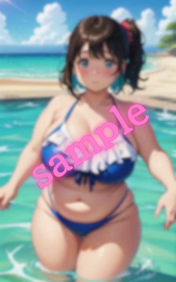 サンプル画像4:むっちりで可愛い女の子の水着画像集(エロクラブIA) [d_400729]