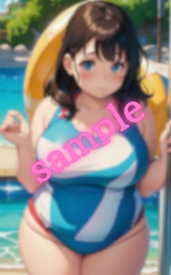 サンプル画像5:むっちりで可愛い女の子の水着画像集(エロクラブIA) [d_400729]