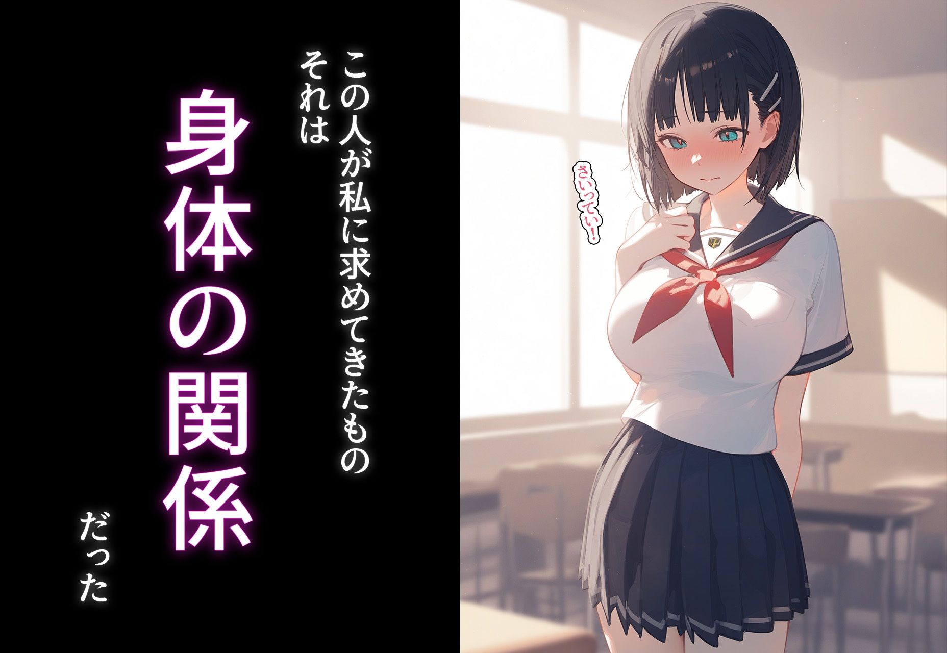 完堕ち!?寝取り物語〜弱みを握られたヒロイン達〜 桐ヶ谷◯葉の場合