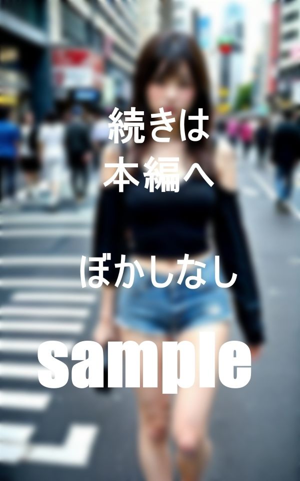 サンプル画像3:彼女とのんびり街中休日変態デート(まゆみ) [d_400841]