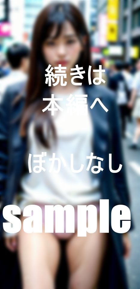 サンプル画像5:彼女とのんびり街中休日変態デート(まゆみ) [d_400841]