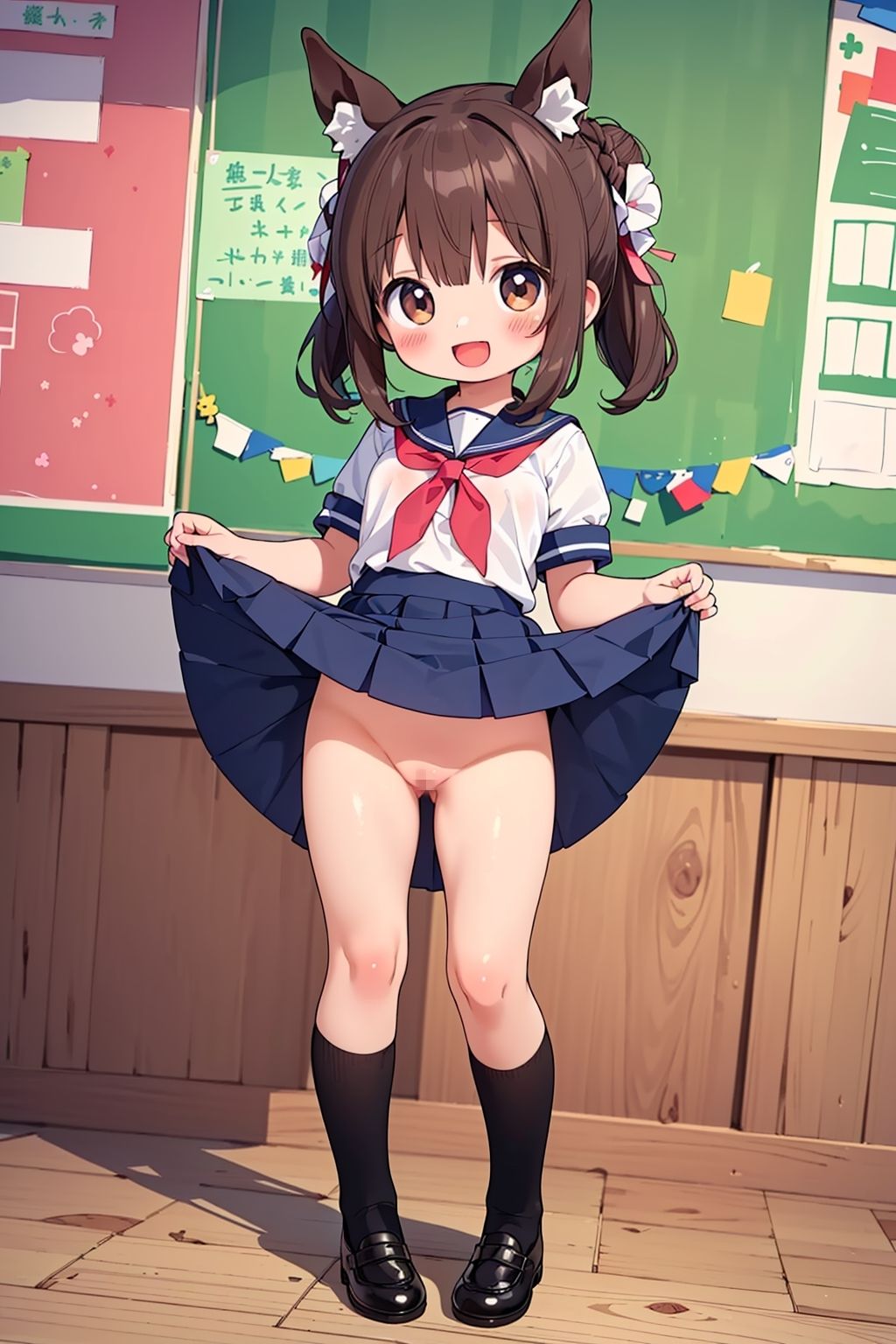 サンプル画像6:ケモミミ学園の生徒たちはとにもかくにもスジが良い(謎の海産物) [d_400887]