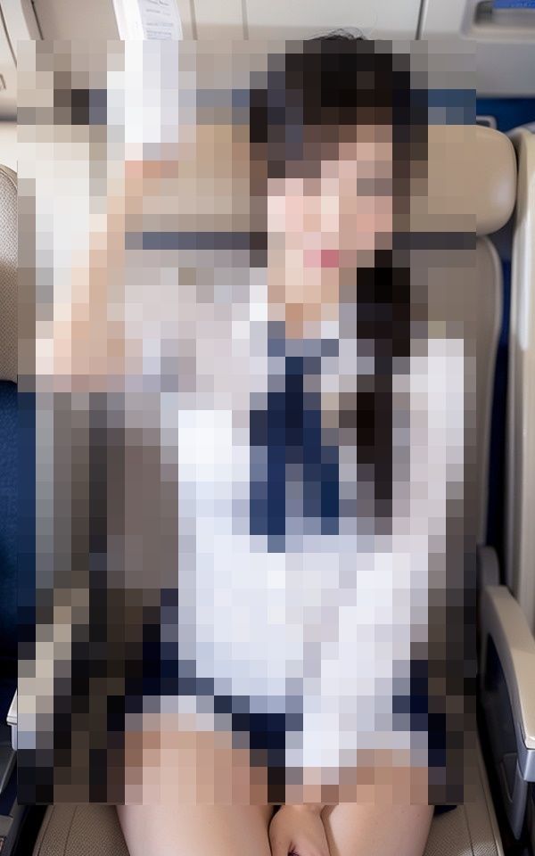 サンプル画像1:超美人のCA好きにはたまらない、CAが誘ってくる姿がとてもそそられる(推) [d_400929]