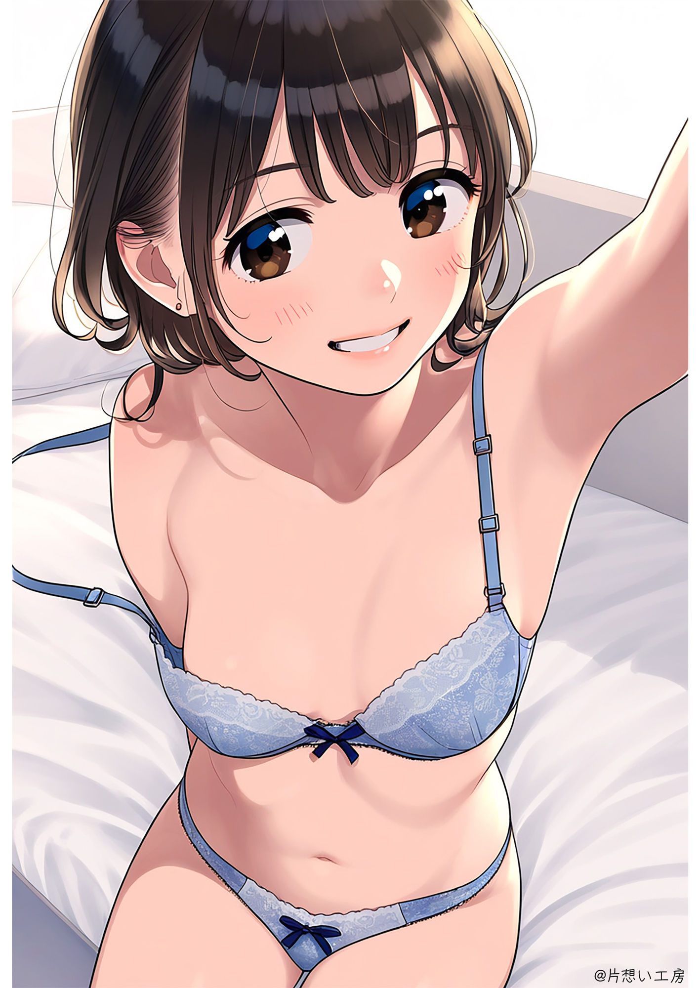 サンプル画像1:自分から脱ぐ美女2(片想い工房) [d_400980]