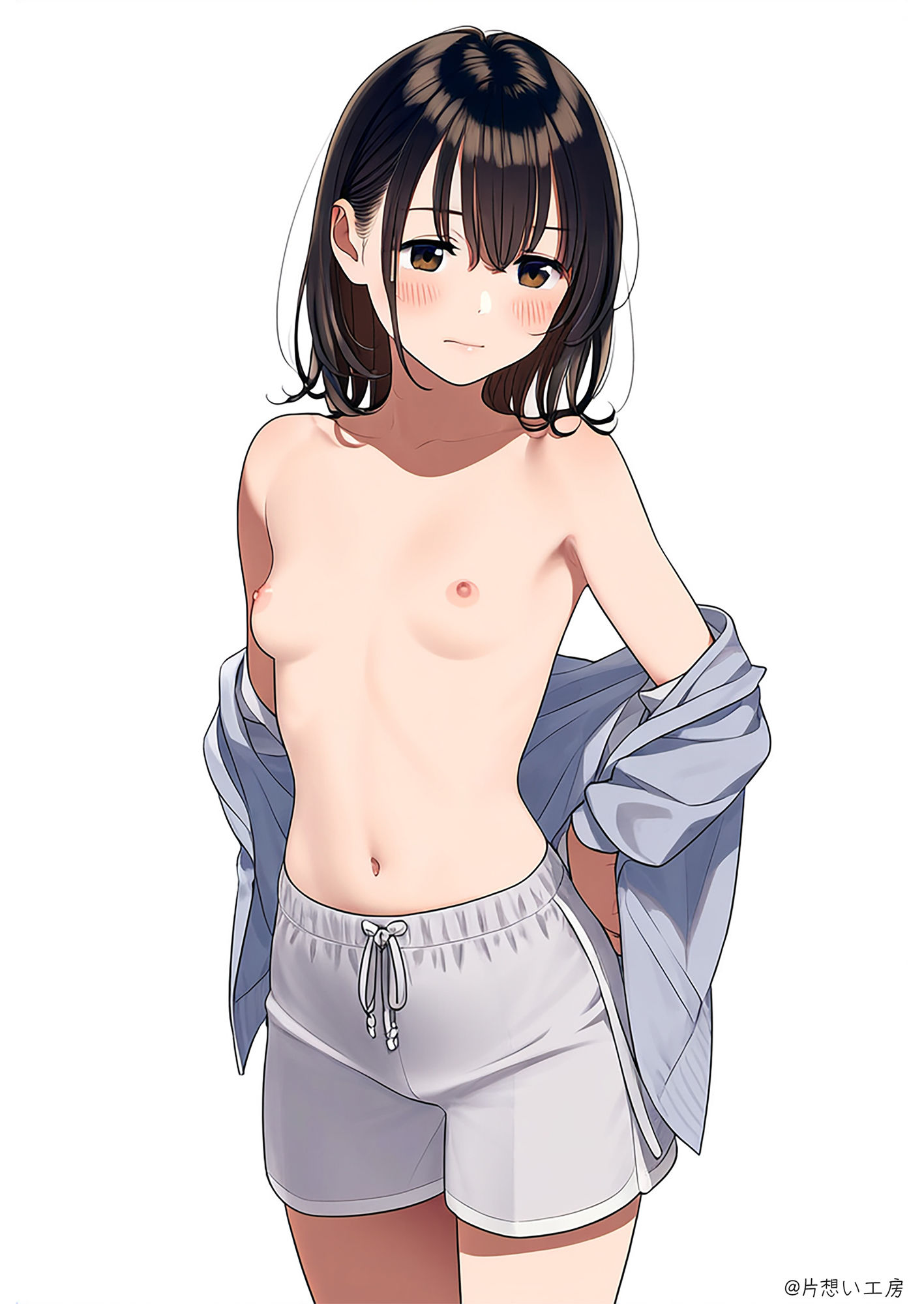 サンプル画像6:自分から脱ぐ美女2(片想い工房) [d_400980]