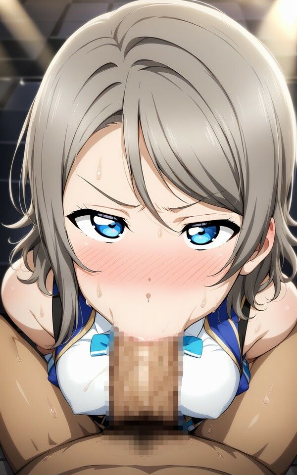 サンプル画像2:スクーXアイドル フェラチオコレクション！！ SS-2(AI工房・瞬) [d_400989]