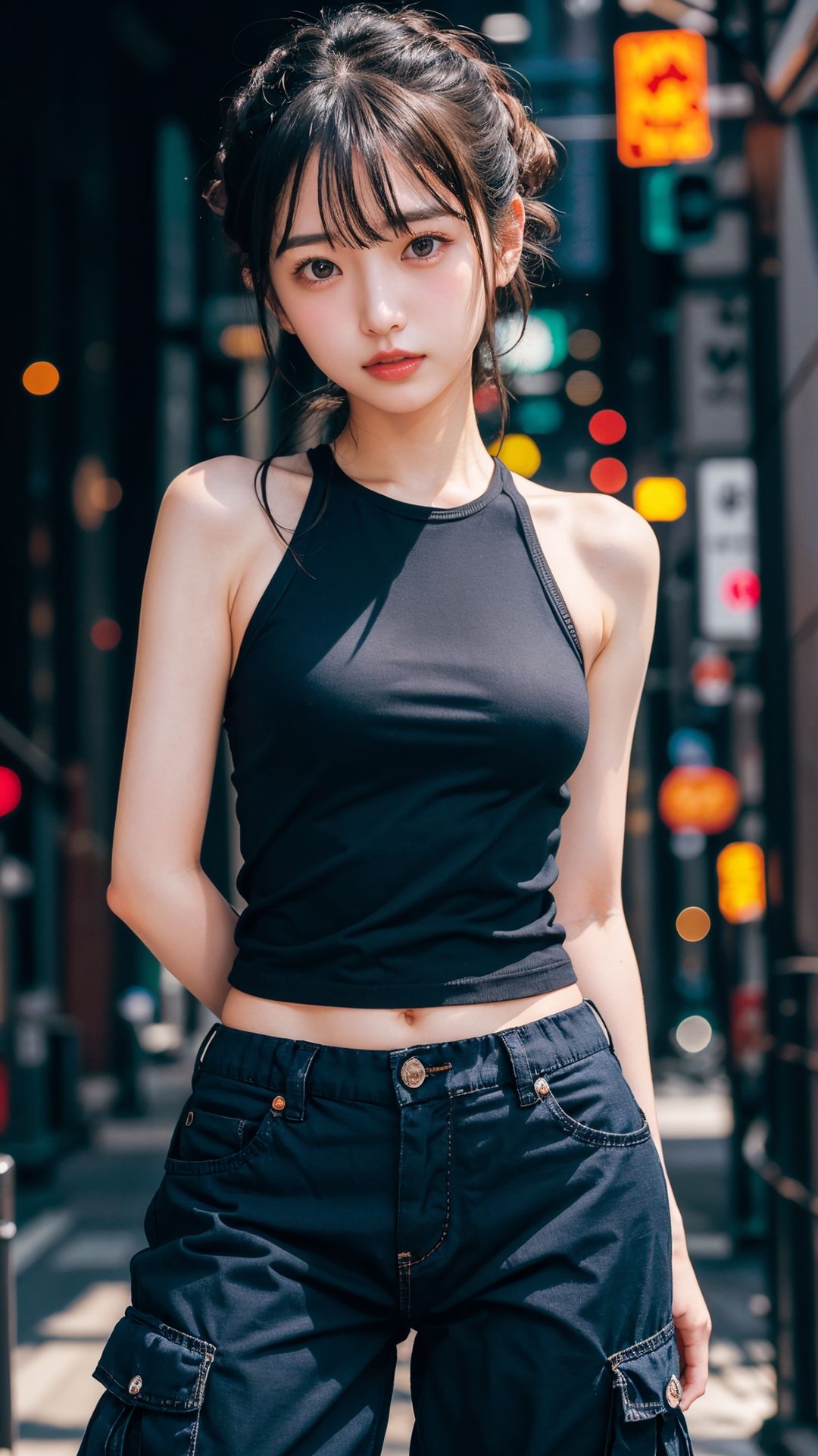 サンプル画像1:cacolog 1204 タンクトップ(niur) [d_401019]