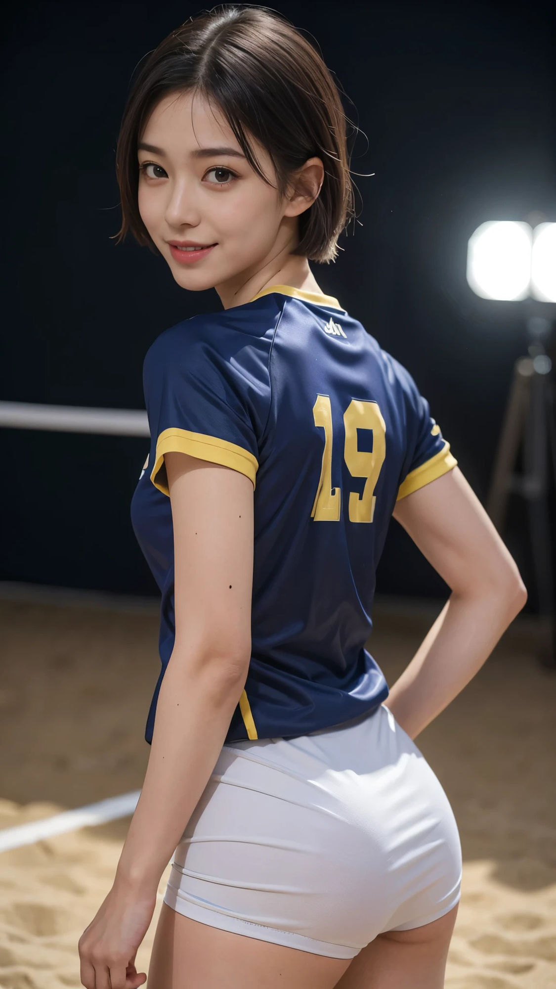 【52枚】美人バレーボール選手たちの日常とフルヌードの写真画像集【AI】のサンプル画像 6