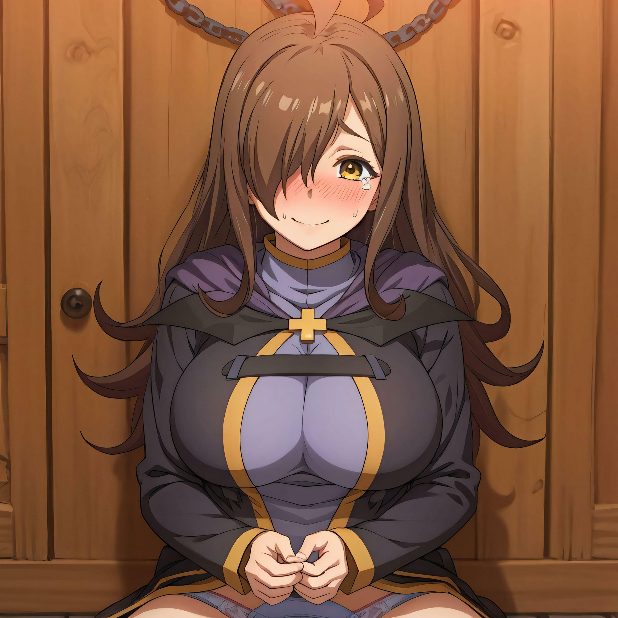 サンプル画像3:この巨乳店主にセクハラを(みつばちマーチ) [d_401059]