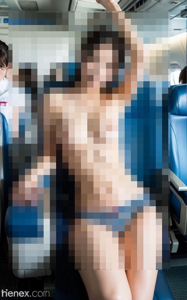 サンプル画像1:この航空会社のCAは特別な訓練を受けておりお客様に対してのおもてなしが素晴らしい(FUOKA) [d_401103]