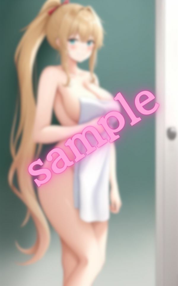 サンプル画像1:バスローブを着たギャルとエッチをする前の画像集(ヌルヌルクラブ) [d_401116]