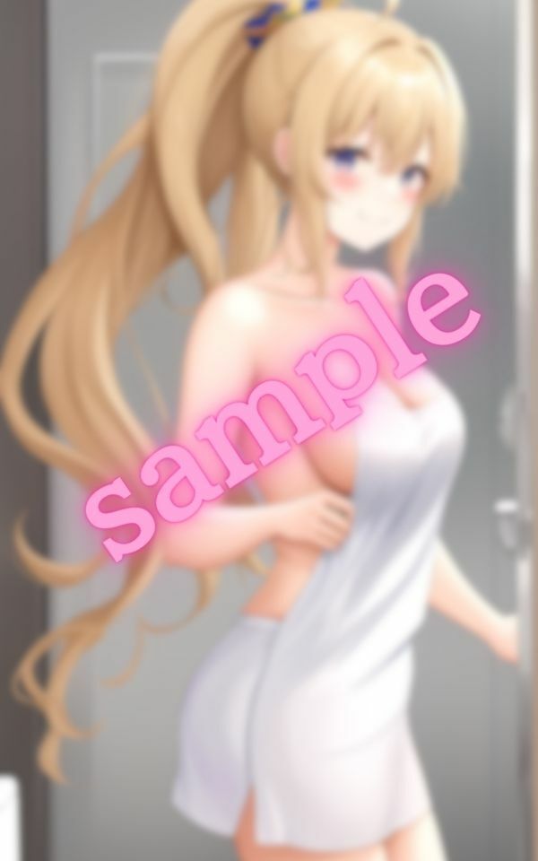 サンプル画像5:バスローブを着たギャルとエッチをする前の画像集(ヌルヌルクラブ) [d_401116]