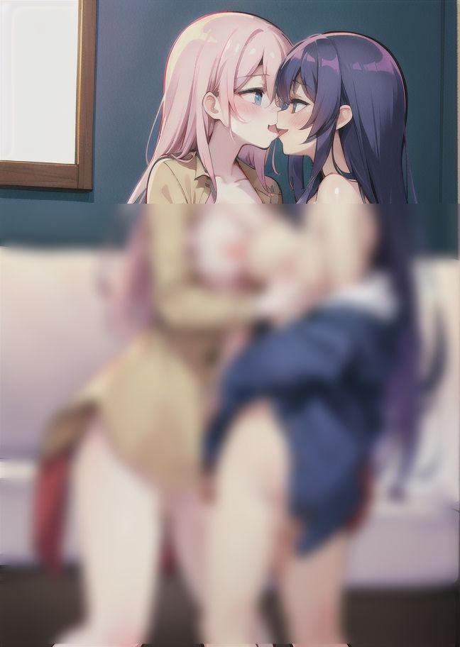 サンプル画像6:放課後レズセ「放課後は制服を脱がして合い」(くれよん王国) [d_401128]