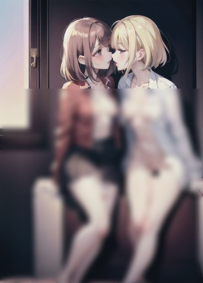 サンプル画像2:レズセ部「親友部員を指導する先輩レズ」レズセしまくるよ…(原液カルピス) [d_401133]