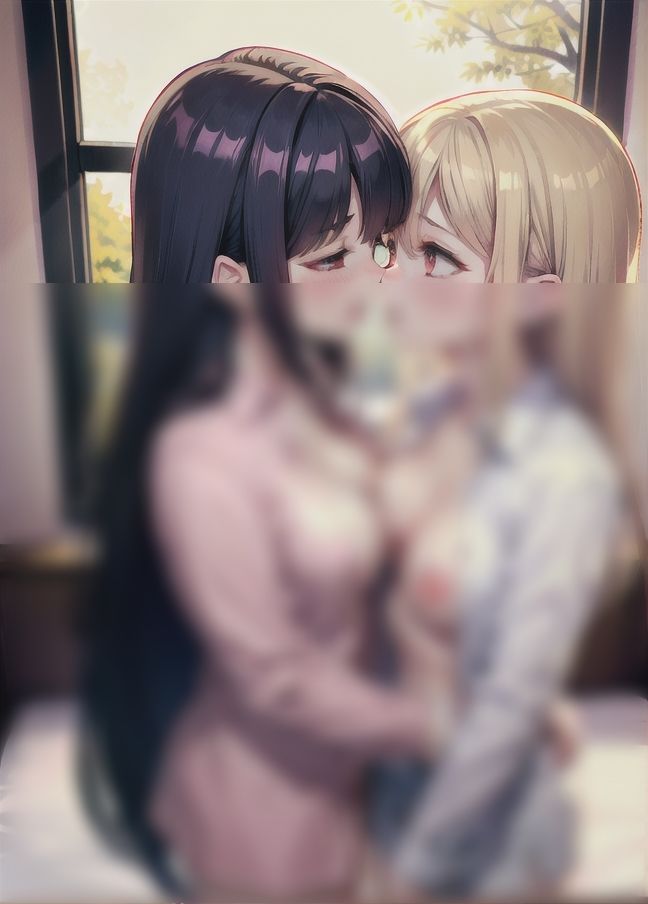 サンプル画像6:上司の言いなり！禁断の関係…会社員レズ「上司と新入社員:(梅雨) [d_401136]