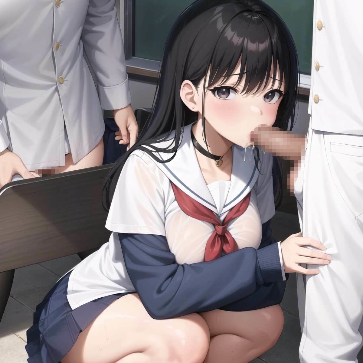 サンプル画像4:孕ませ中出し学園！3【豪華CG400枚・嬉しい台詞付き15枚収録】(虚構クラブ) [d_401168]