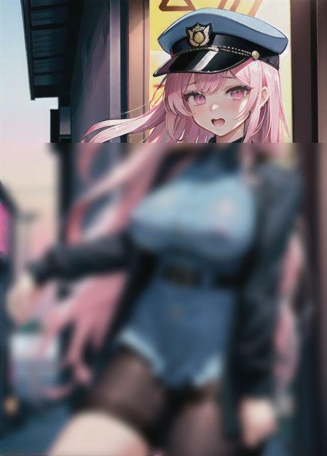 サンプル画像1:どS女警察官…路上で●す(新宿4丁目) [d_401182]