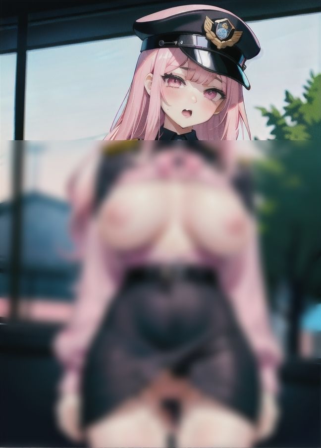 サンプル画像1:露出女警官が職務質問してきた…エッチのお誘い。誘惑。(お布団) [d_401185]