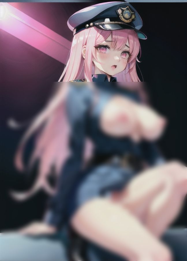 サンプル画像5:露出女警官が職務質問してきた…エッチのお誘い。誘惑。(お布団) [d_401185]