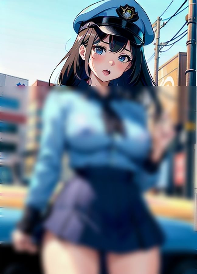 サンプル画像3:仮面女警官ただの変態だった！？「職務質問です！」(AIサークル) [d_401207]