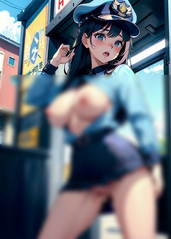 サンプル画像5:仮面女警官ただの変態だった！？「職務質問です！」(AIサークル) [d_401207]