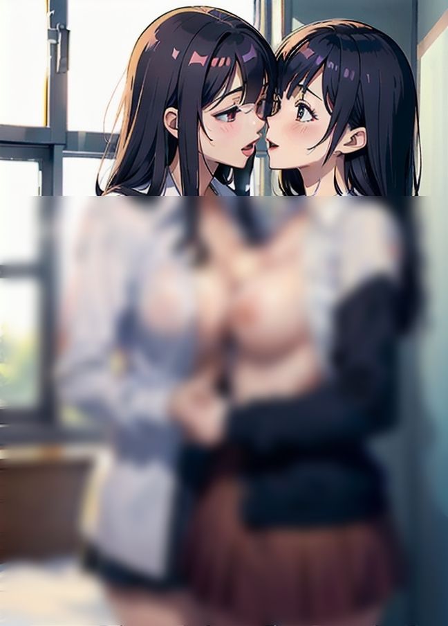 サンプル画像6:私は女の子とヤリたい！おまん？？弄り合い(えちえちAI) [d_401221]