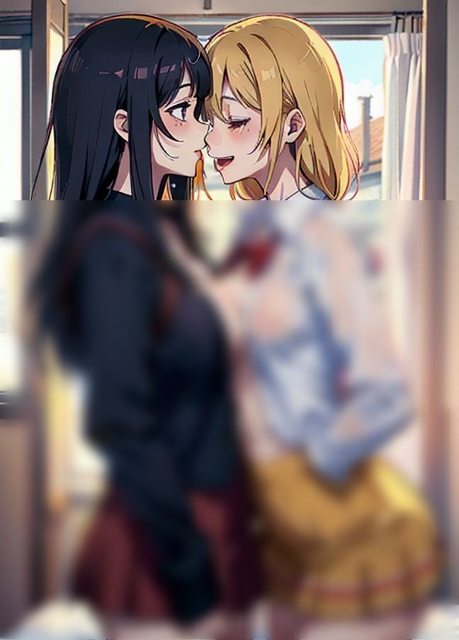 サンプル画像1:レズビアンが通う学校はどレズ学園！至るところでレズセ展開！(あなたの彼女) [d_401229]