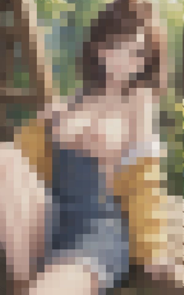 サンプル画像1:カジュアル系ムチムチおっぱい美女(Rabbitラボ) [d_401312]