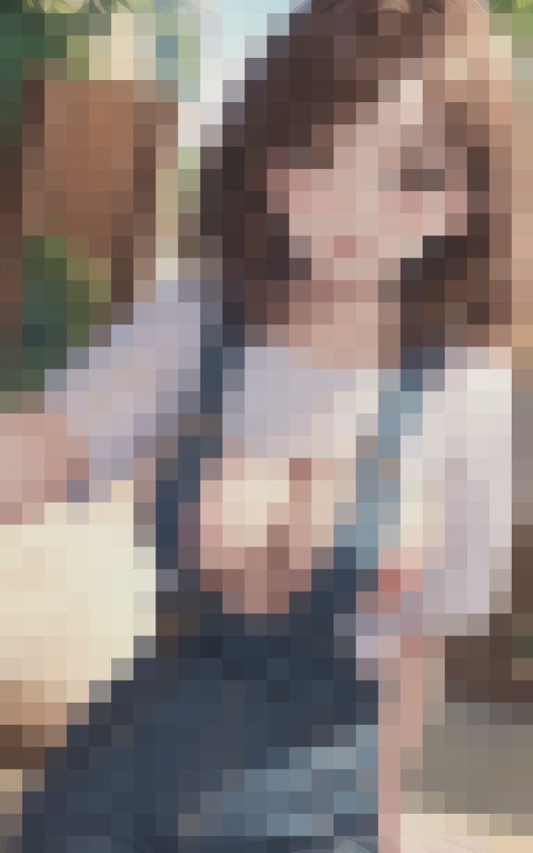 カジュアル系ムチムチおっぱい美女のサンプル画像 6