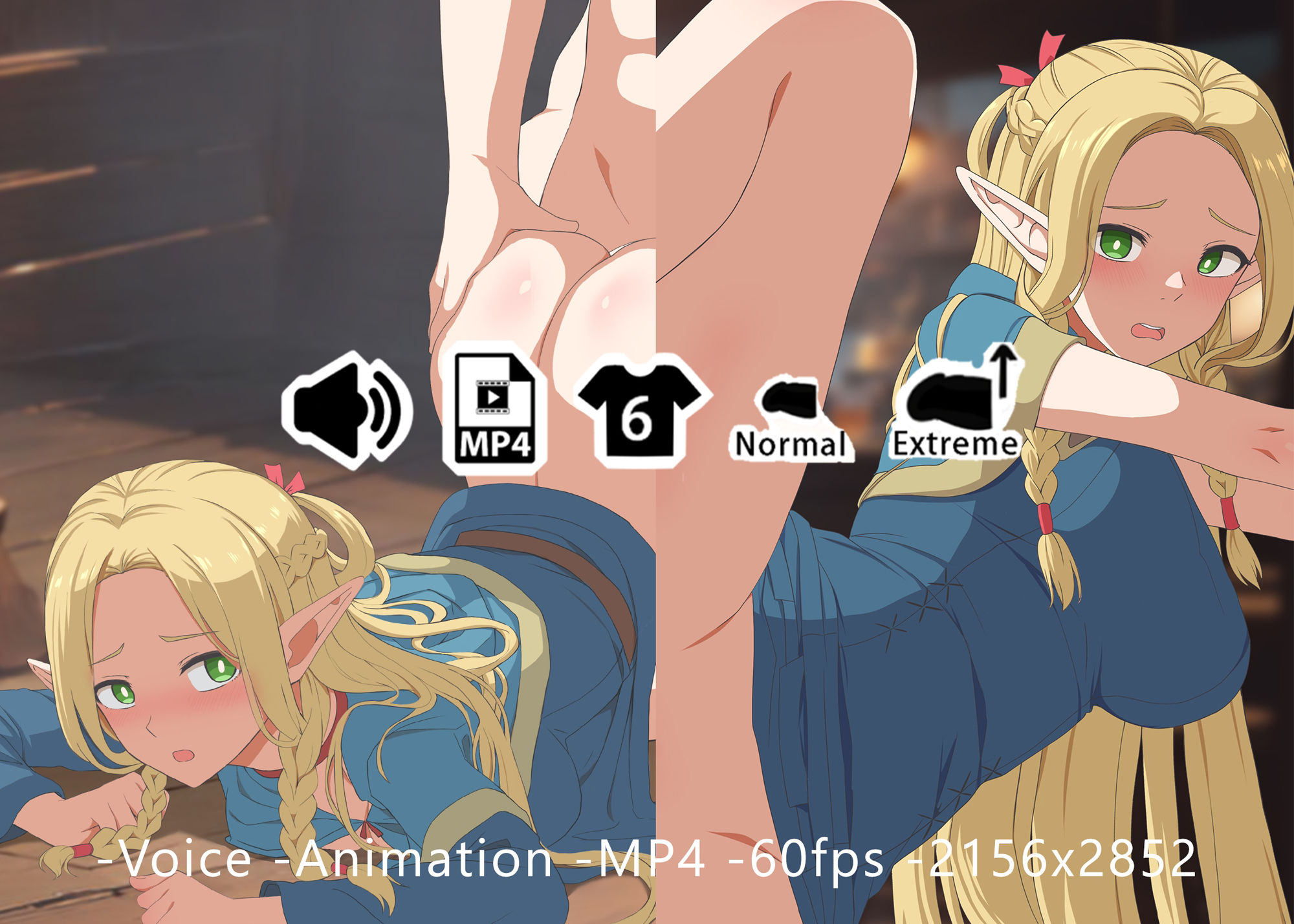 サンプル画像1:マルシル – 同人動画 （ぎんハハ）2024年(ぎんハハ) [d_401347]