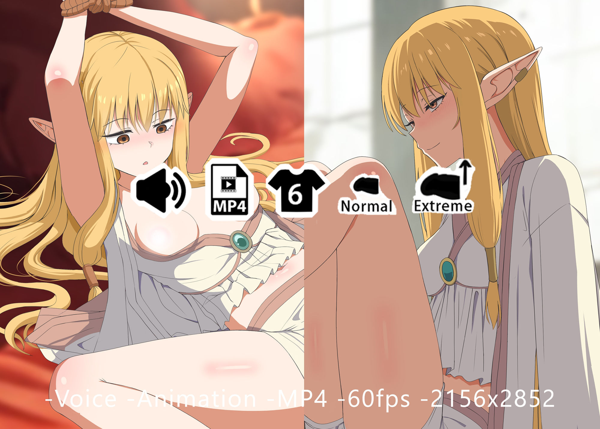 サンプル画像1:ゼーリエ – 同人動画 （ぎんハハ）2024年(ぎんハハ) [d_401357]