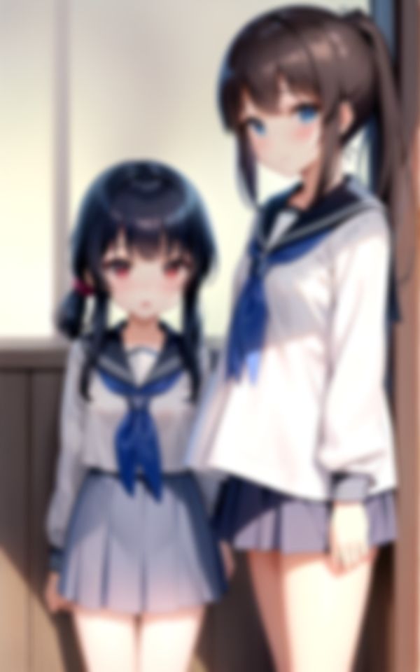 サンプル画像2:こう見えて全員ビッチ(エロスのエコーズ) [d_401363]